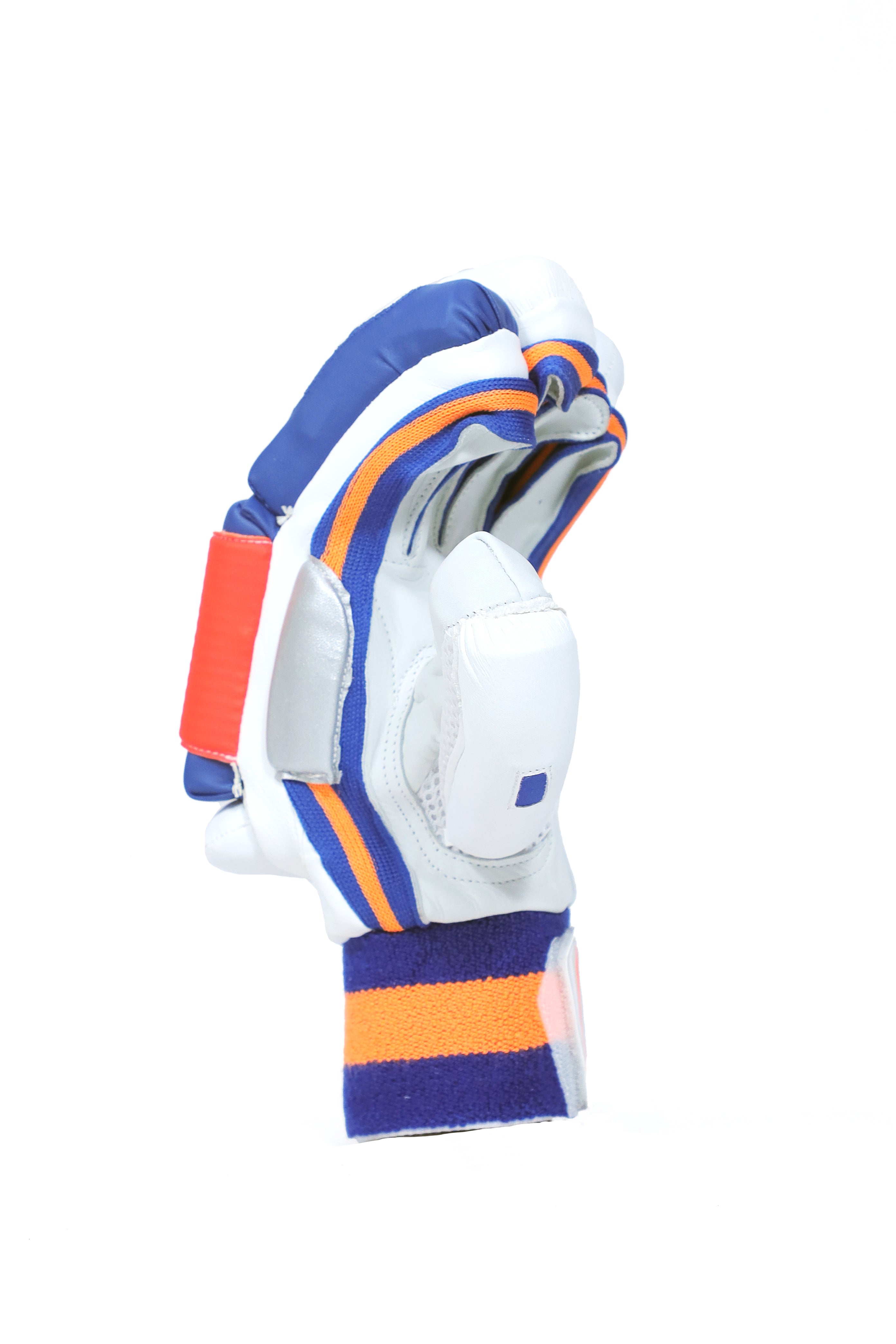 BB VK Edition Batting Gloves Blue & Orange