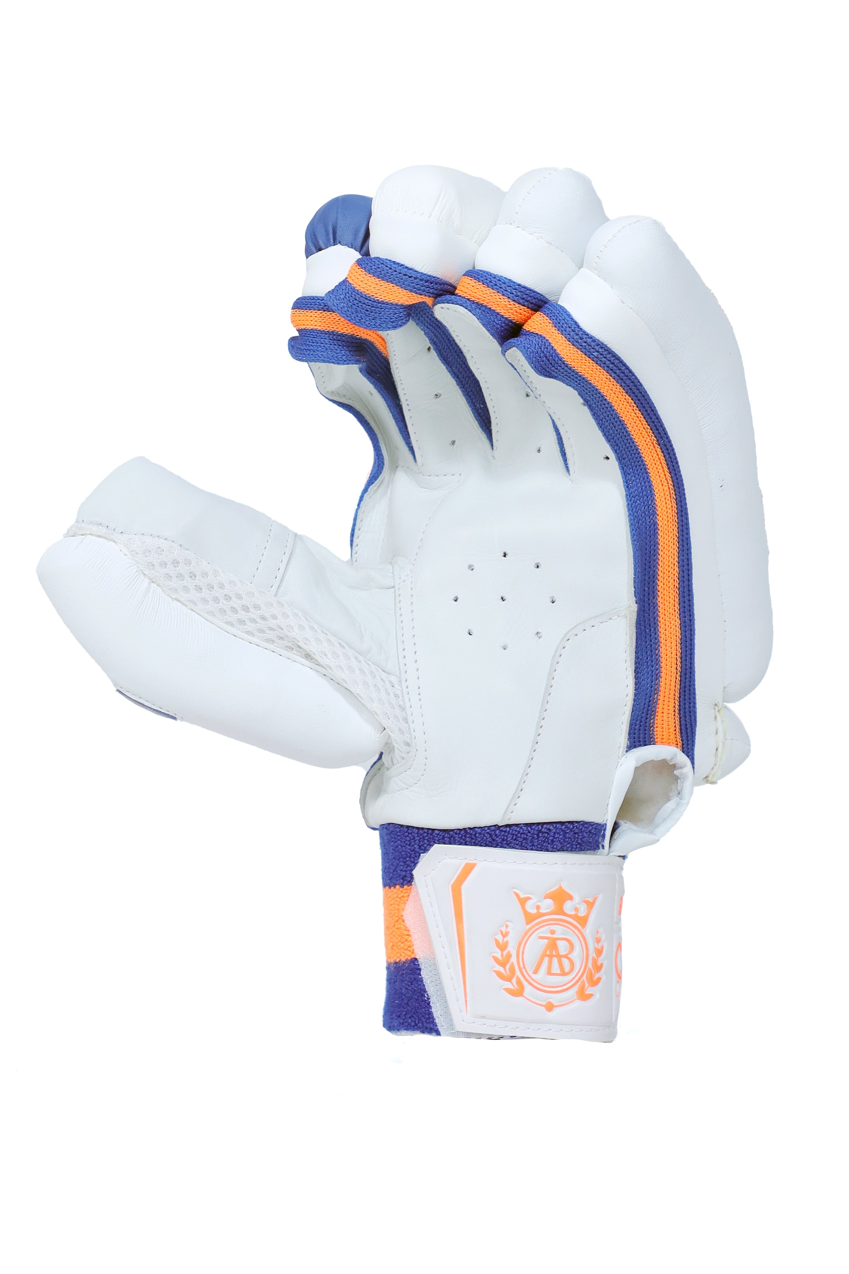 BB VK Edition Batting Gloves Blue & Orange