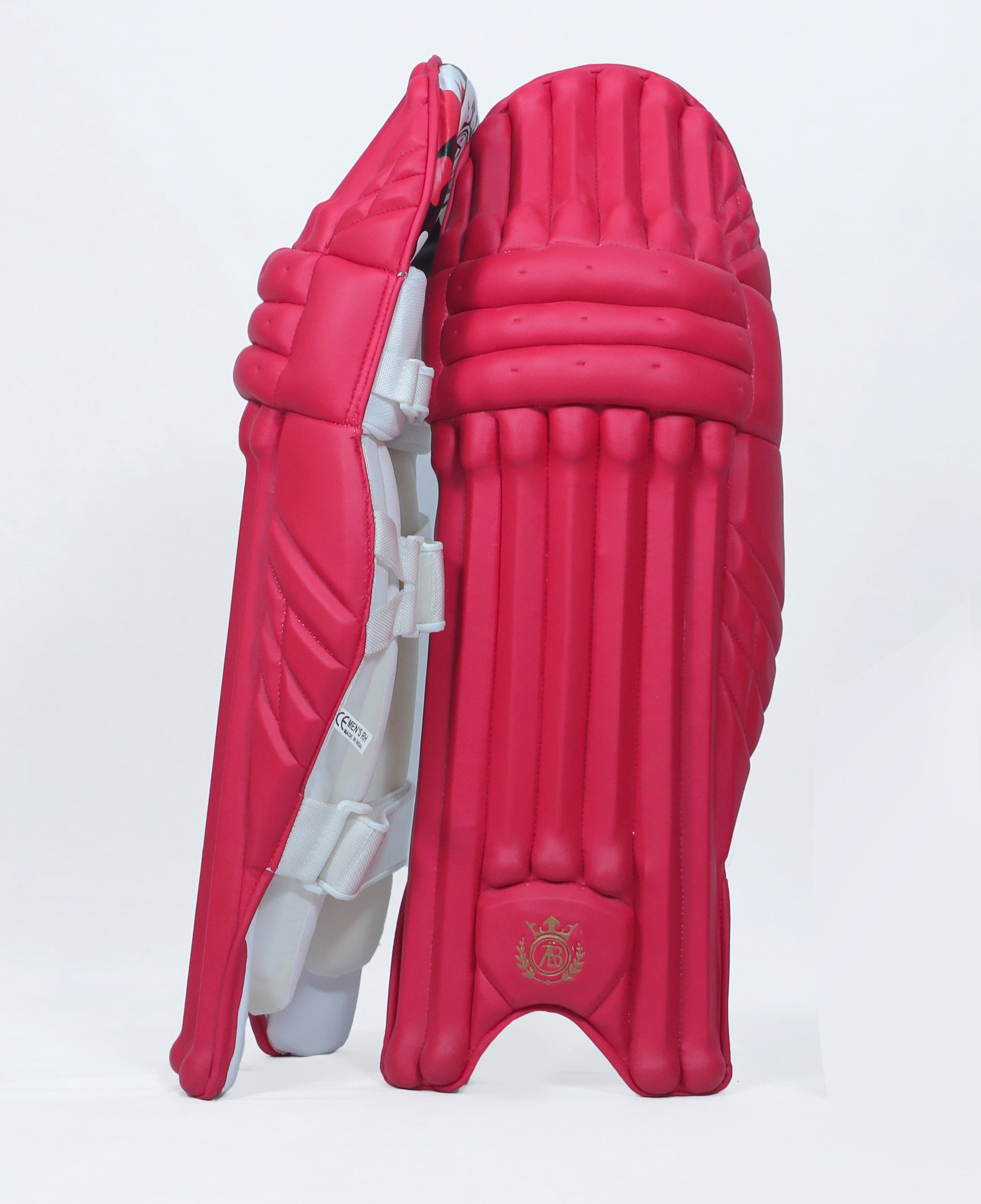BB IPL Edition Colored Batting Pads Red