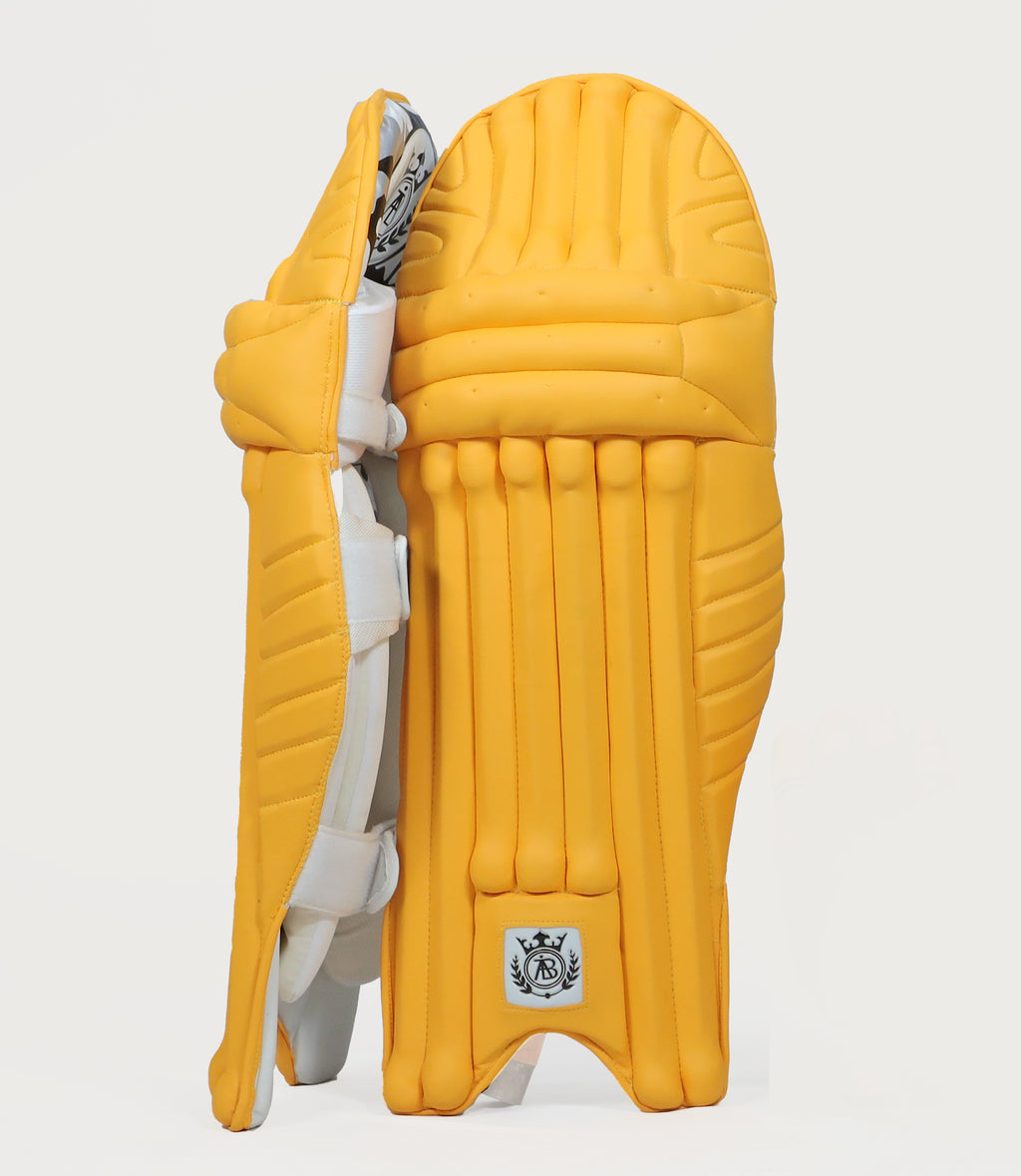 BB IPL Edition Colored Batting Pads Yellow