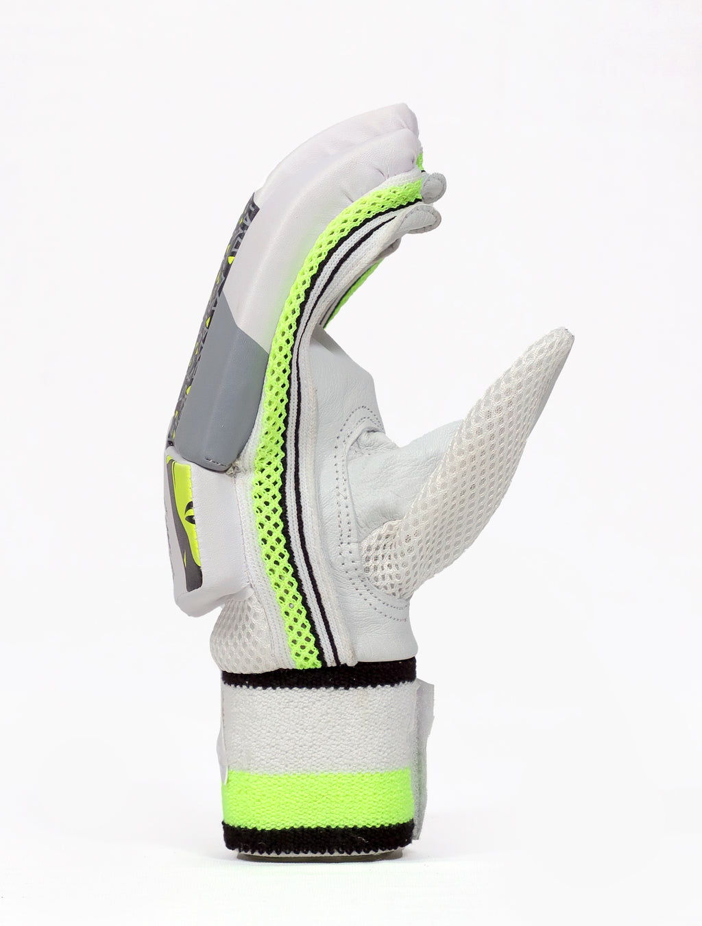 BB Combo Batting Gloves Neon & White